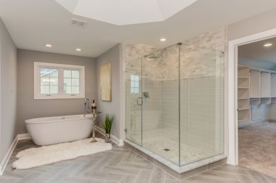 Frameless Glass Shower Enclosure
